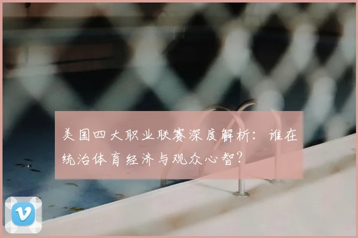美国四大职业联赛深度解析：谁在统治体育经济与观众心智？